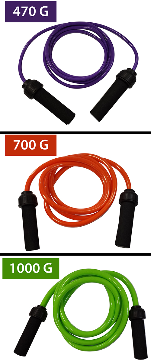 LIVEUP<BR>WEIGHTED PVC JUMPROPE<BR>LS3139